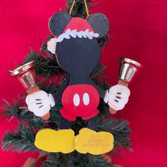 Mickey Mouse Santa Hallmark Ornament - Picture 3 of 7